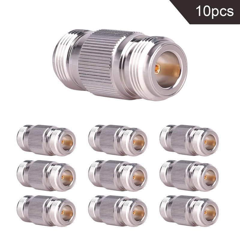 XRDS -RF 10PCS N to N Coax Cable Adapter - Double Female Connector Plug (NOT for TV) - Image 5